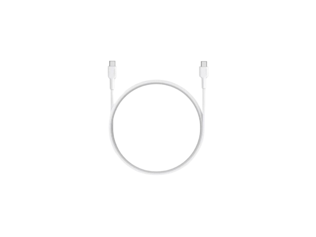 Buy Aukey USB-C to USB-C Braided Nylon Cable 0.9m - White in Qatar Buy Aukey USB-C to USB-C Braided Nylon Cable 0.9m - White in Qatar